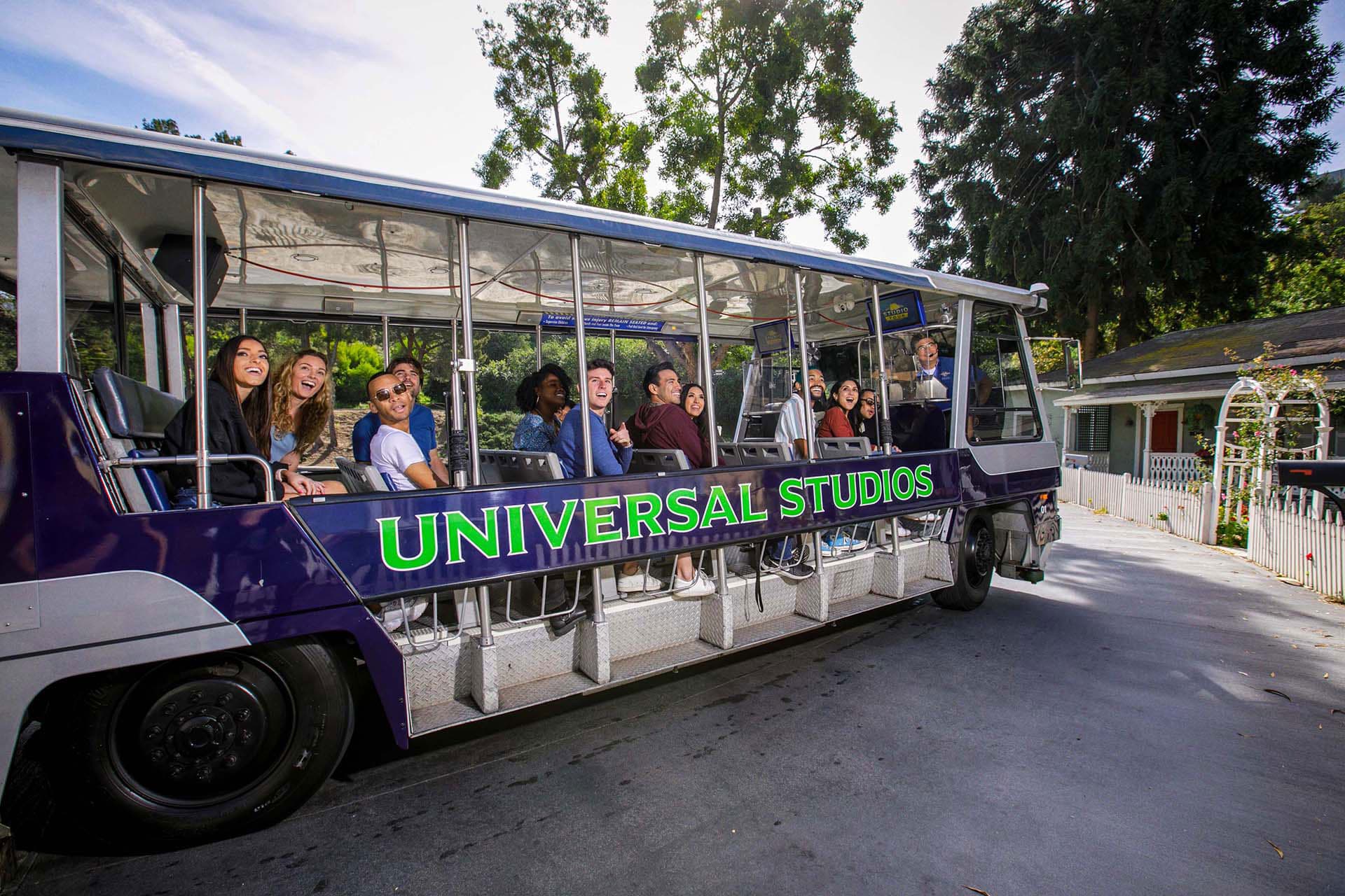 universal studio bus tour